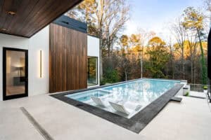 RCS Pool and Spa view of pool in Lake Forrest.