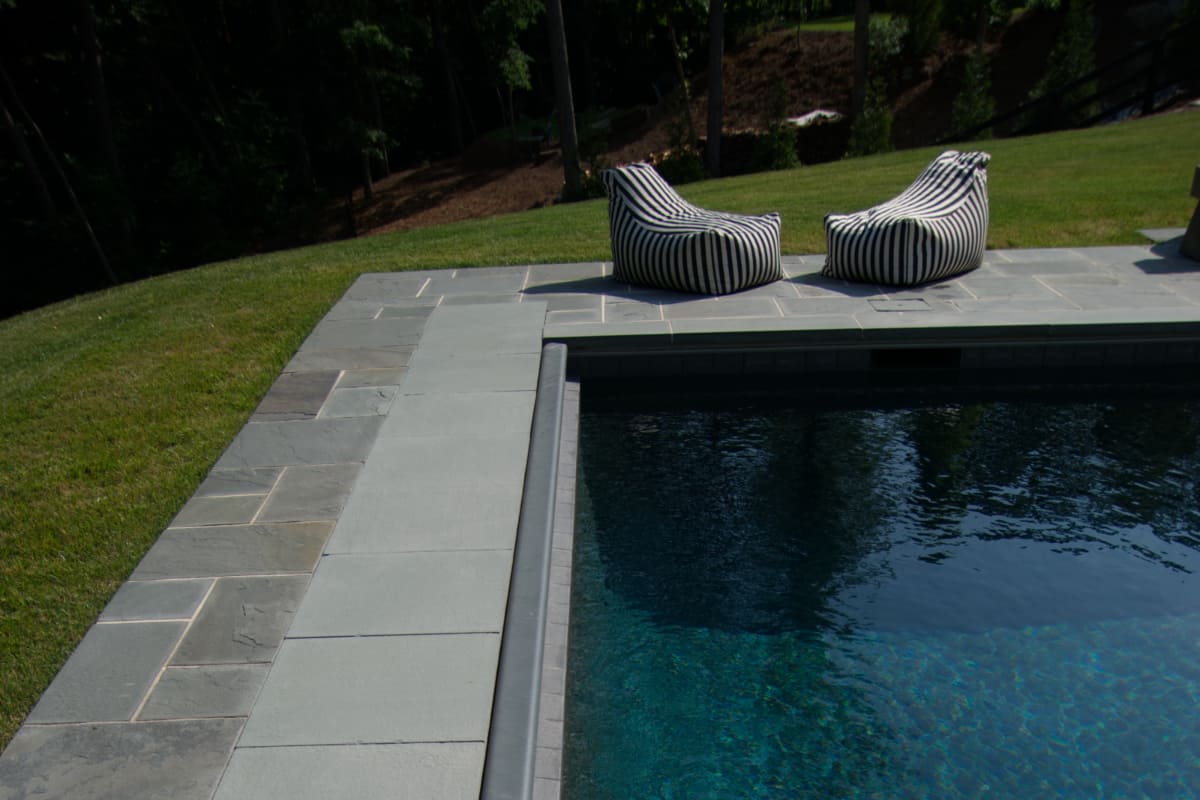salt water system swimming pool by RCS Pool and Spa