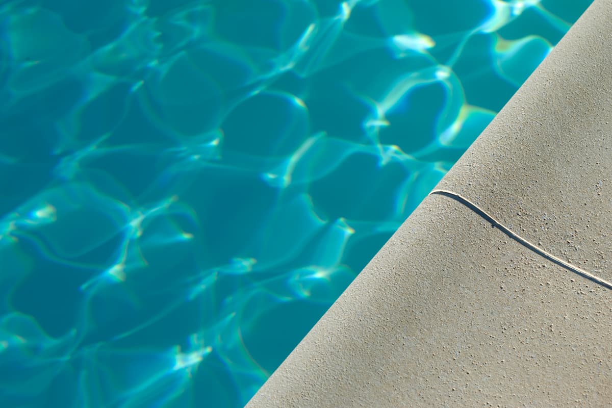 swimming pool edge