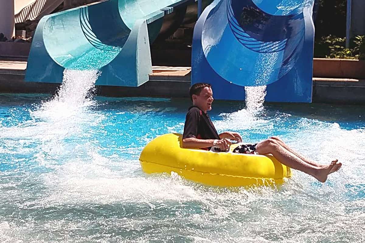 water park slide water park slide